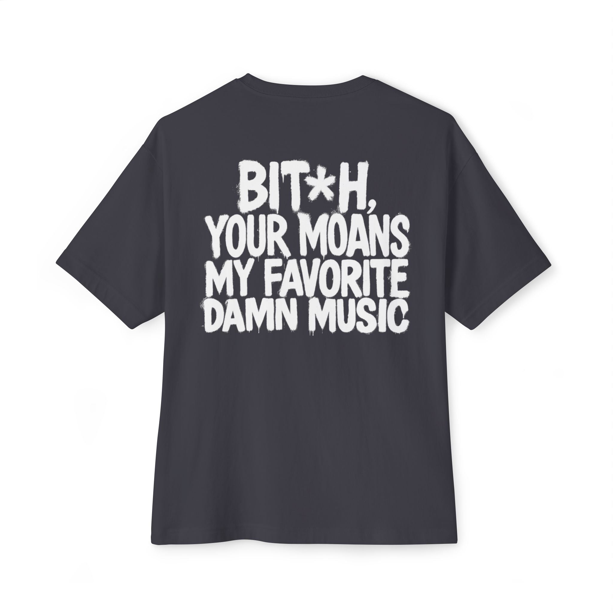 Black 'Watching Eyes' Boxy Tee — Minimal Eyes Graphic T-Shirt